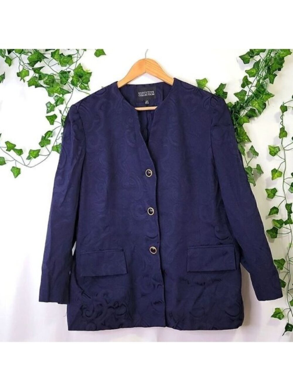 Executive Collection. Brocade Jacket. Size 20W. EUC